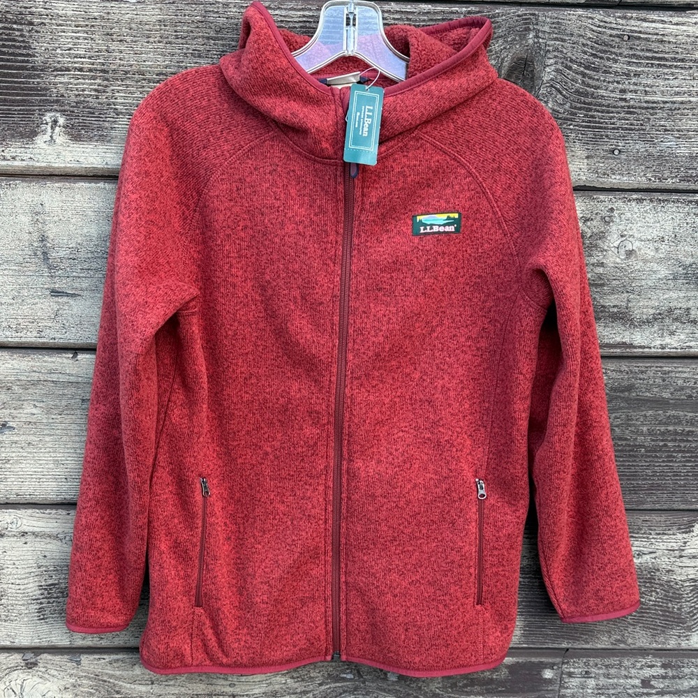 LL Bean sweater fleece hoodie